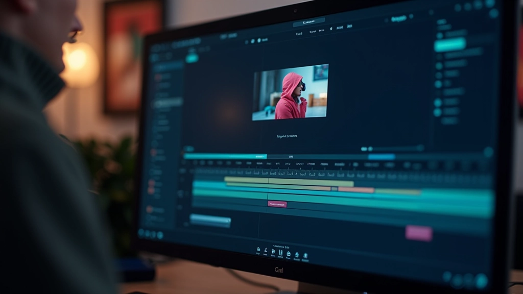 Úprava timeline v animačním softwaru s více vrstvami a klíčovými snímky