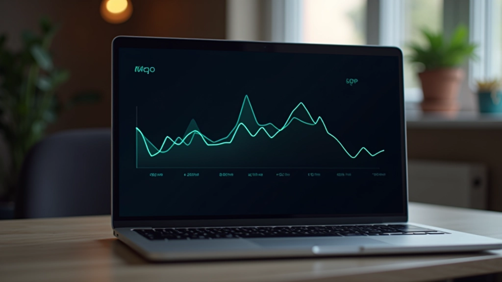 Detailní zobrazení grafu výkonu ukazujícího 60fps čáru v porovnání s padajícím výkonem