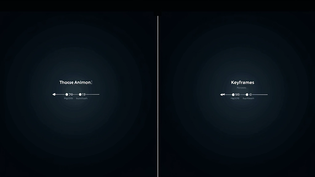 Porovnání transitions a keyframes v interaktivní vizualizaci